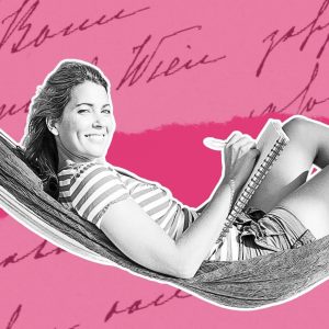 Buch schreiben im Sommer